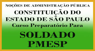 Constituição SP para Soldado PMESP